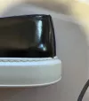 Mocasini barbati negri cu ciucuri cu mic defect DEF787 T53-1